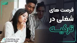 فرصت های شغلی در ترکیه