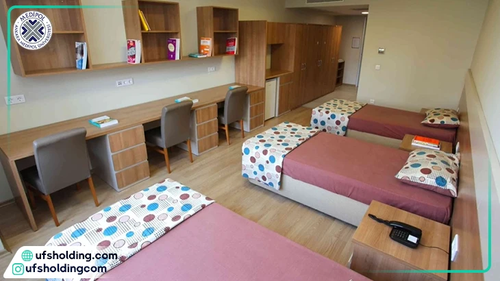 بررسی خوابگاه ها و شرایط زندگی مدیپل آنکارا