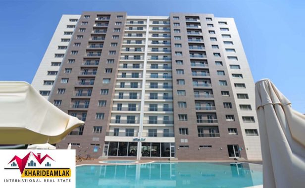 آپارتمان با استخری بزرگ در بهترین نقطه استانبول