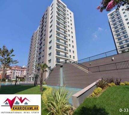 آپارتمان با استخری بزرگ در بهترین نقطه استانبول4