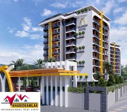 آپارتمان تک خوابه در آلانیا9